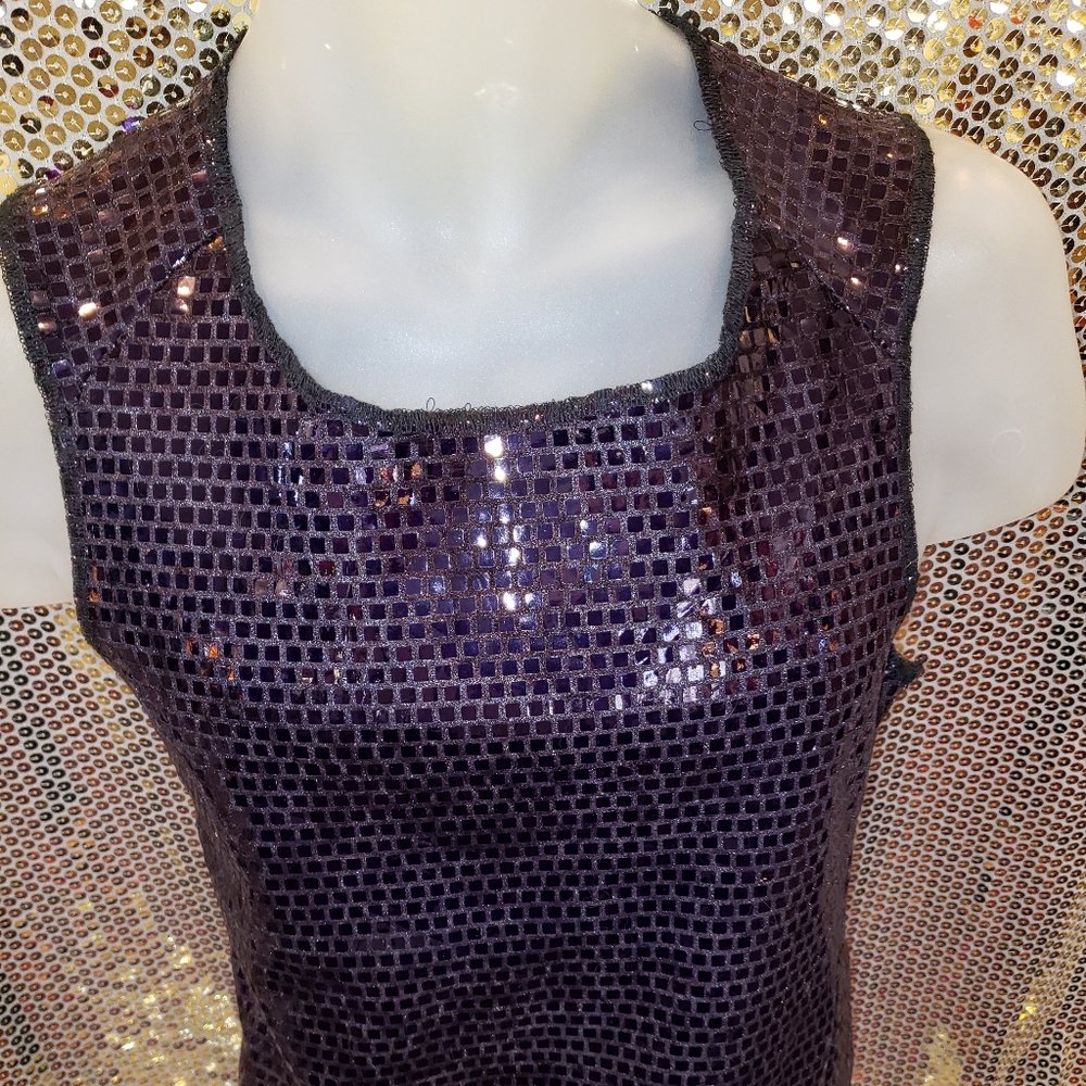 Men's stretch custom couture club tank top med/lg